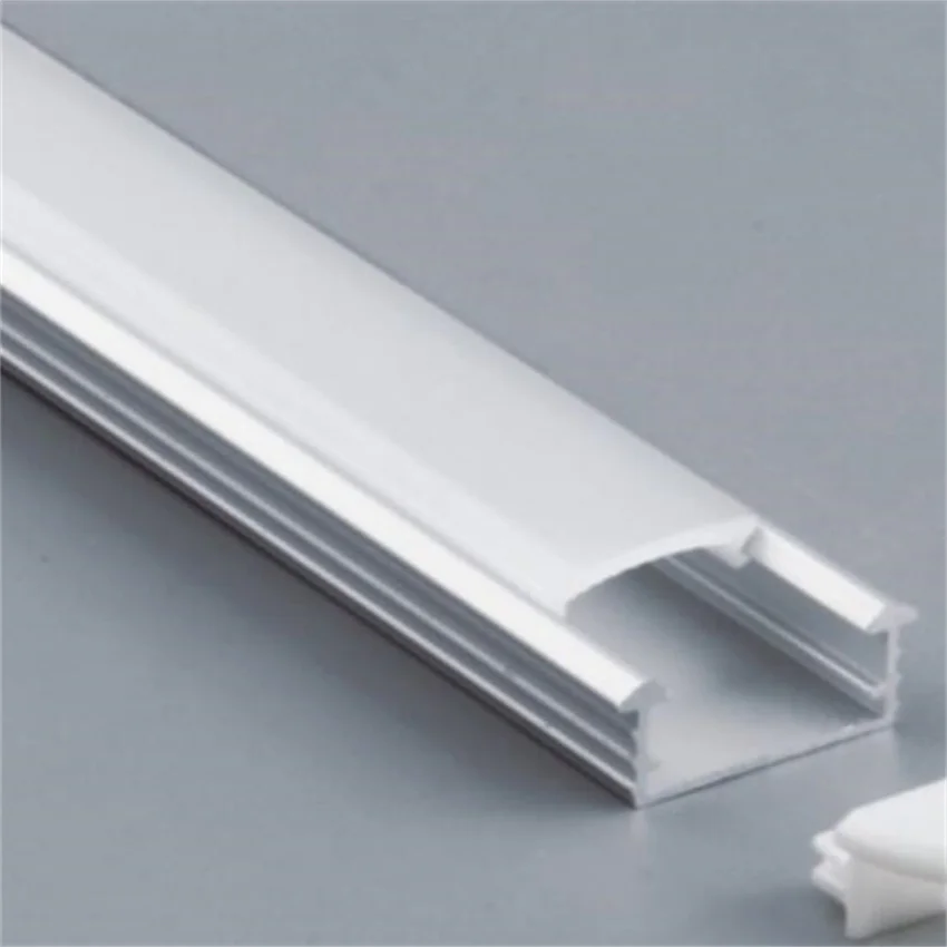Free Shipping New Design Hot sale Flat Slim Size LED Liner aluminum profile with PC cover and End Caps | Освещение