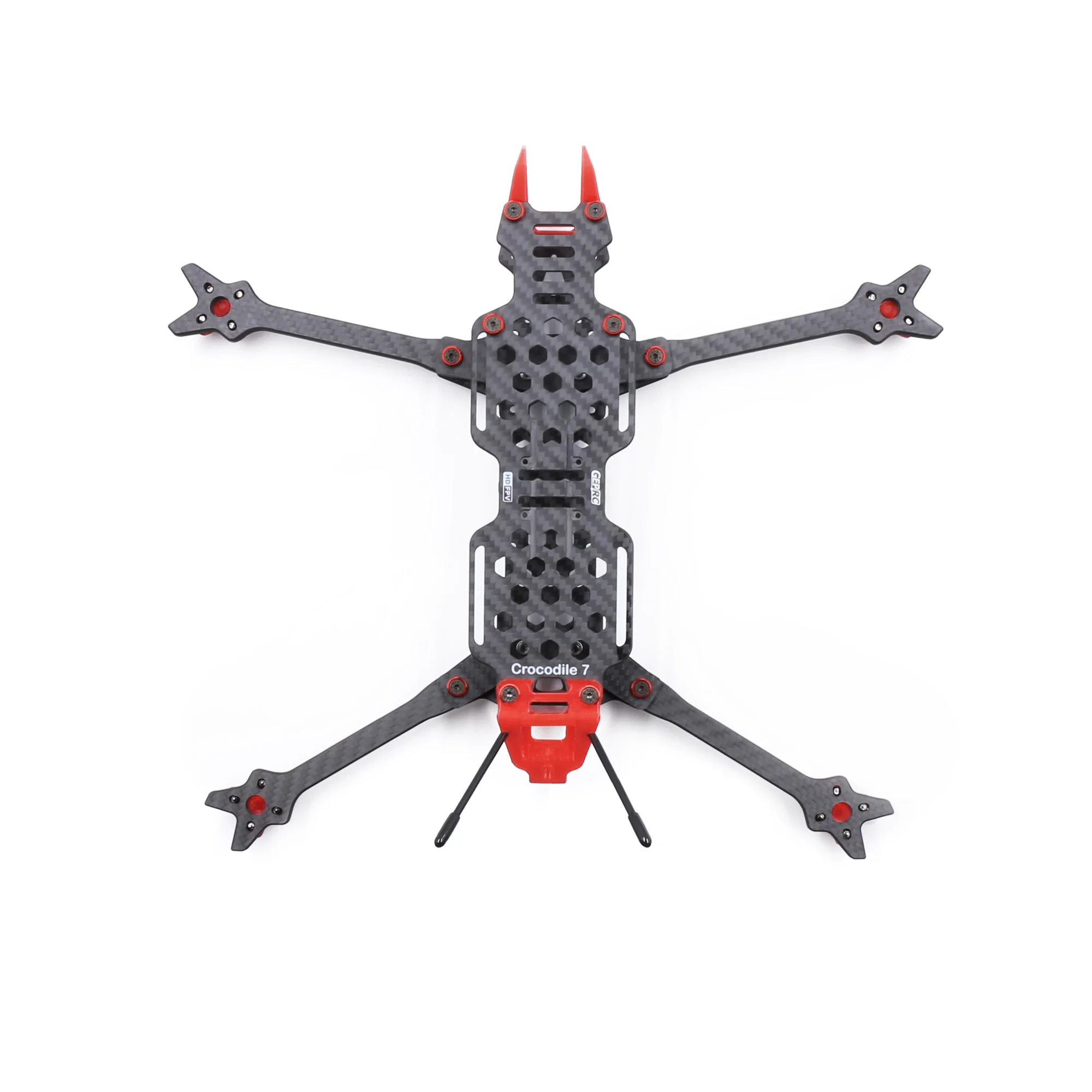 GEPRC GEP-LC7HD Crocodile7 HD 315 мм углеродное волокно 7 дюймов FPV большой диапазон LR7 рамка