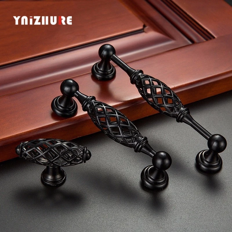 Винтажные клетки для птиц ручки и мебели кухонных шкафов винтажная ручка шкафа