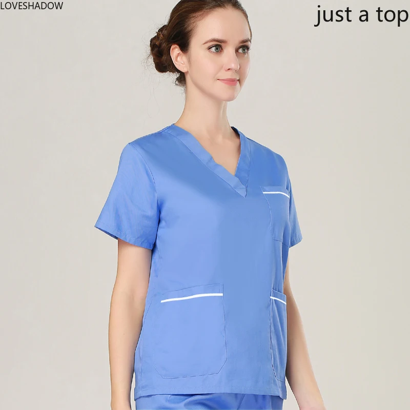 Топ женский из чистого хлопка с коротким рукавом и V образным вырезом|Верх низ