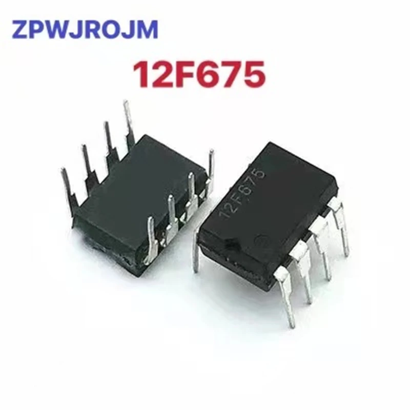 

10pcs PIC12F675-I/P PIC12F675 12F675 DIP-8