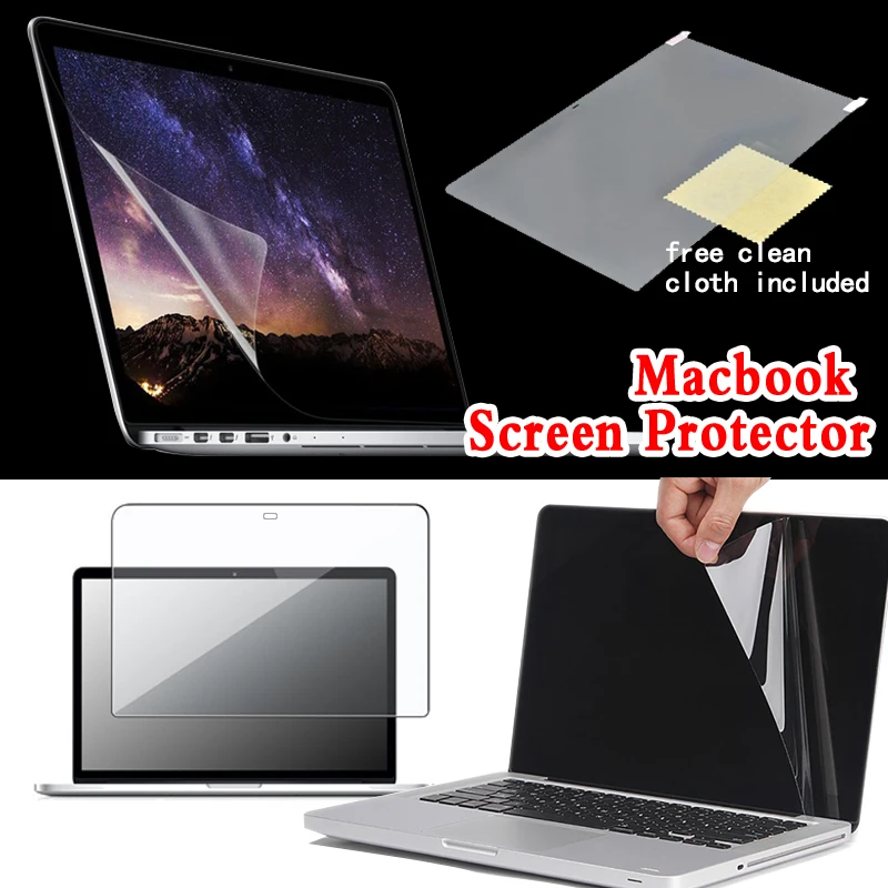 Защита экрана ноутбука для Apple Macbook Pro 13 дюймов A1278 прозрачная пленка с защитой от