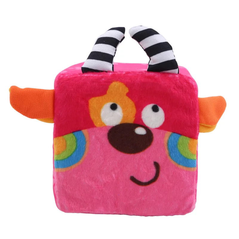 Разноцветная ткань Успокаивающая треугольная курица круглый кролик квадратная