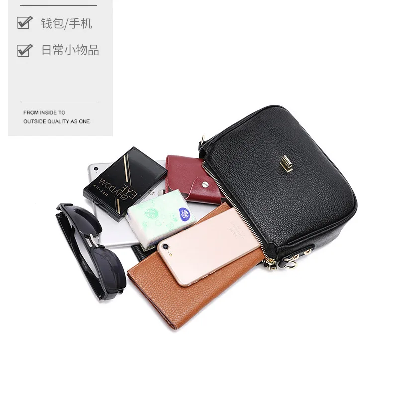 Женская сумка новинка 2019 летняя сумка-мессенджер из первого слоя воловьей кожи