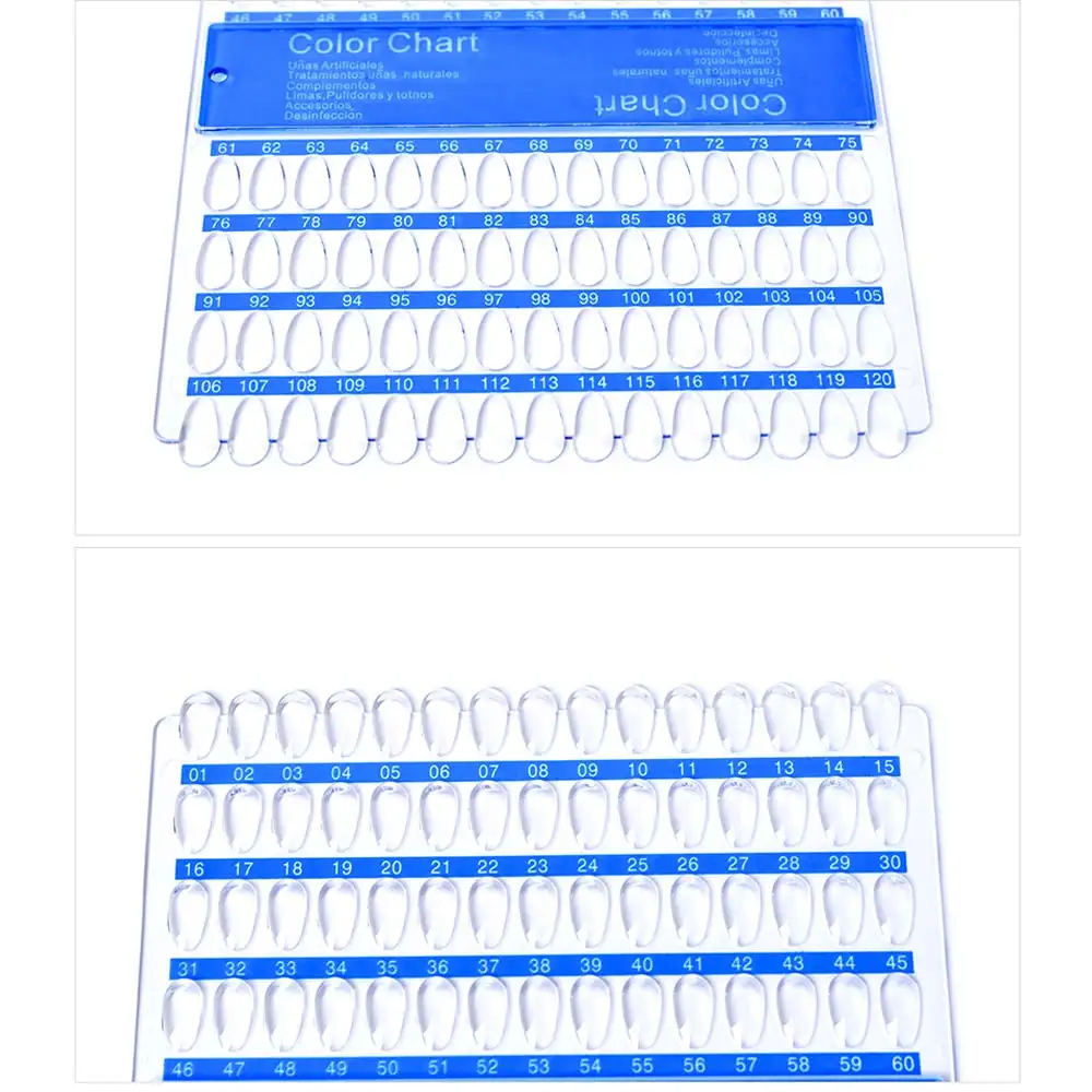 KADS 120 Маникюр для ногтей сетка художественных насадок акриловый УФ Гель-лак