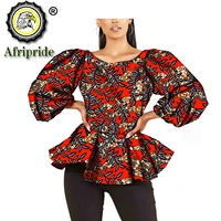 women fashion coats african print clothes high waist plus size wax cotton dashiki attire ankara outwear casual wear s2024020