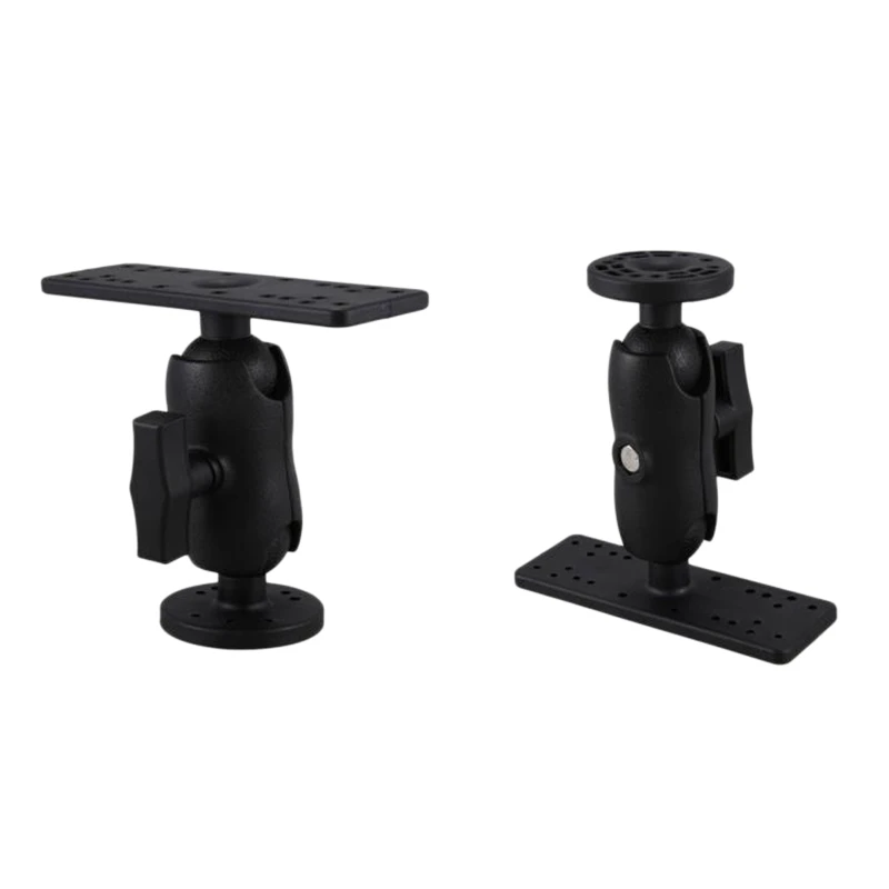 

360 Degree Swivel Universal Marine Kayak Electronic Fish Finder Mount Fishfinder GPS Plate Rotating Boat GPS Supporter