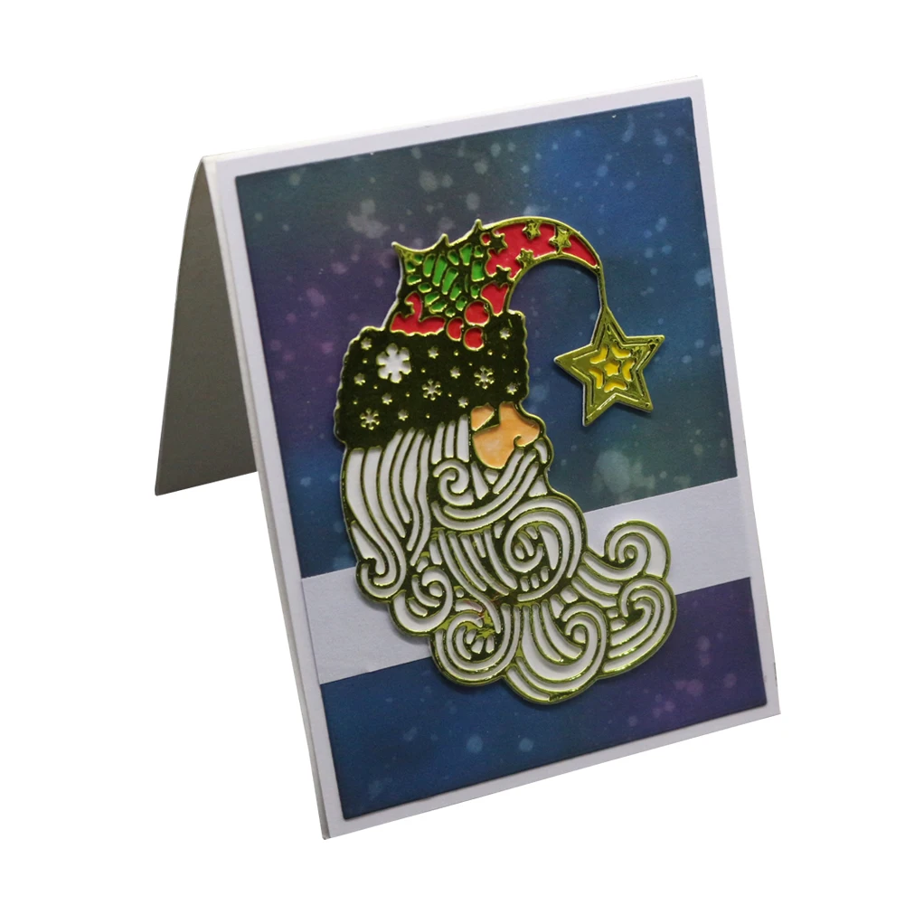 Кепка Сейлор Мун металлические Вырубные штампы Санта Клаус рождественские