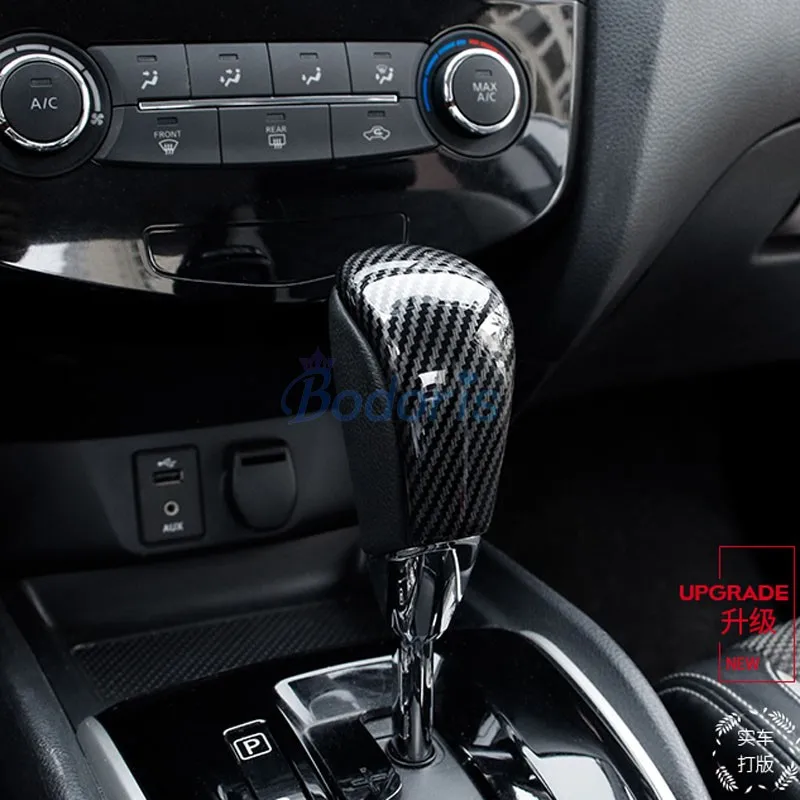 Передняя рука переключения Шестерни Ручка обложка декоративный отделка хром