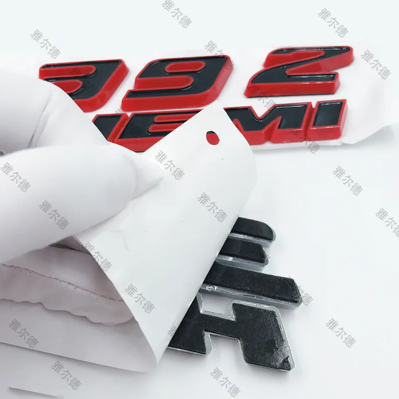 

1pcs 3D ABS 392 HEMI emblem car truck stickers decal Badge car styling for Dodge RAM 1500 2500 CHALLERGER Journey caliber