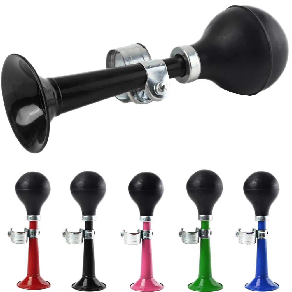 

Bicycle Bike Cycling Metal Air Horn Bugle Trumpet Squeeze Rubber Bulb 30MP02
