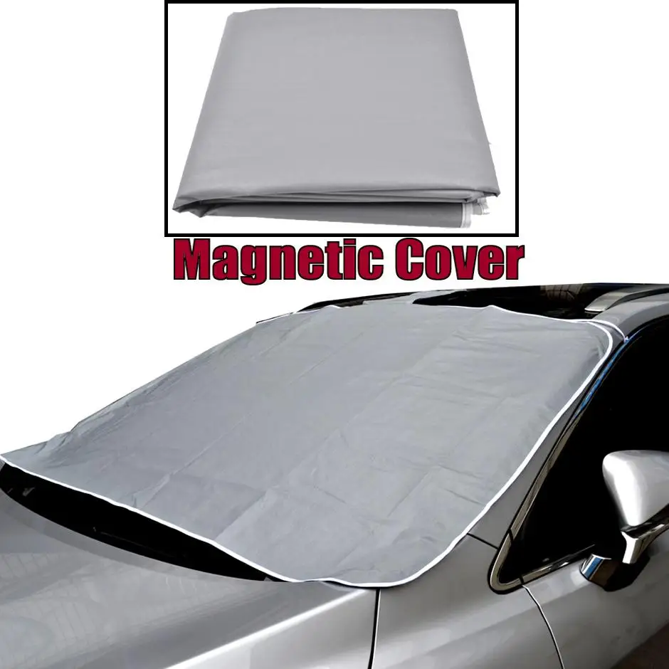 

Car Front Window Screen Cover winter wind shield cover sunshade ice rost protector Magnetic summer Sunshade Auto dust resistant