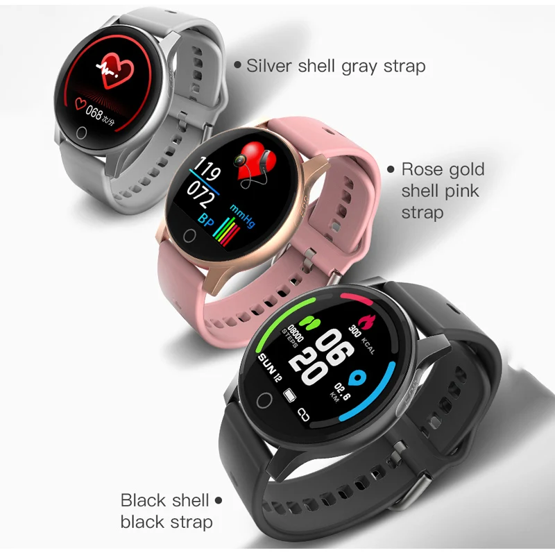 Фото Новинка мужские Смарт часы ЭКГ + PPG Bluetooth 5 0 браслет сфигмометр трекер активности