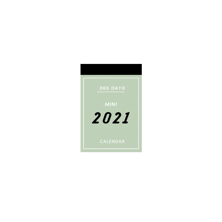 

2021 Desk Calendar Small Mini Desktop Calendar Vintage Style Monthly Calendar Gift For Colorful Home Office Decor