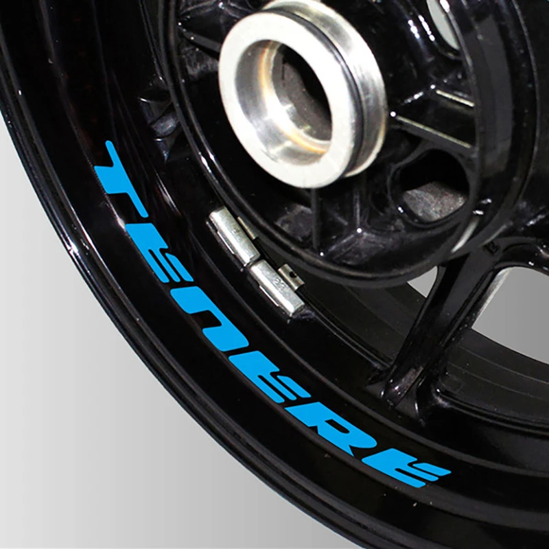 

Motorcycle Styling Outer Wheel Stickers Rim Reflective Decoration Stripe Decals Accessories For YAMAHA TENERE tenere