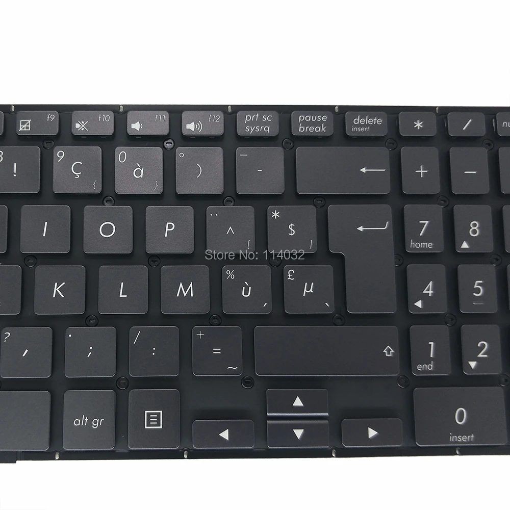 Замена клавиатуры с подсветкой для ASUS zenbook UX561UA BE Belgian FS Farsi арабский черный