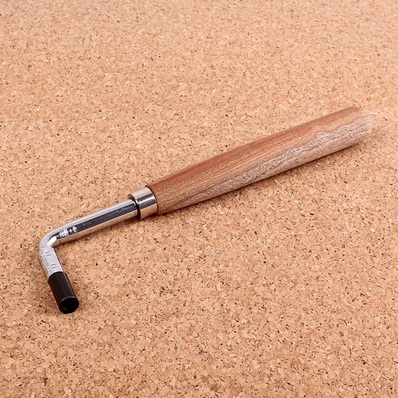 

Durable L Shape Piano Tuning Hammer Wooden Piano Spanner Wrench Tool Hardwood Handle Piano Accessory