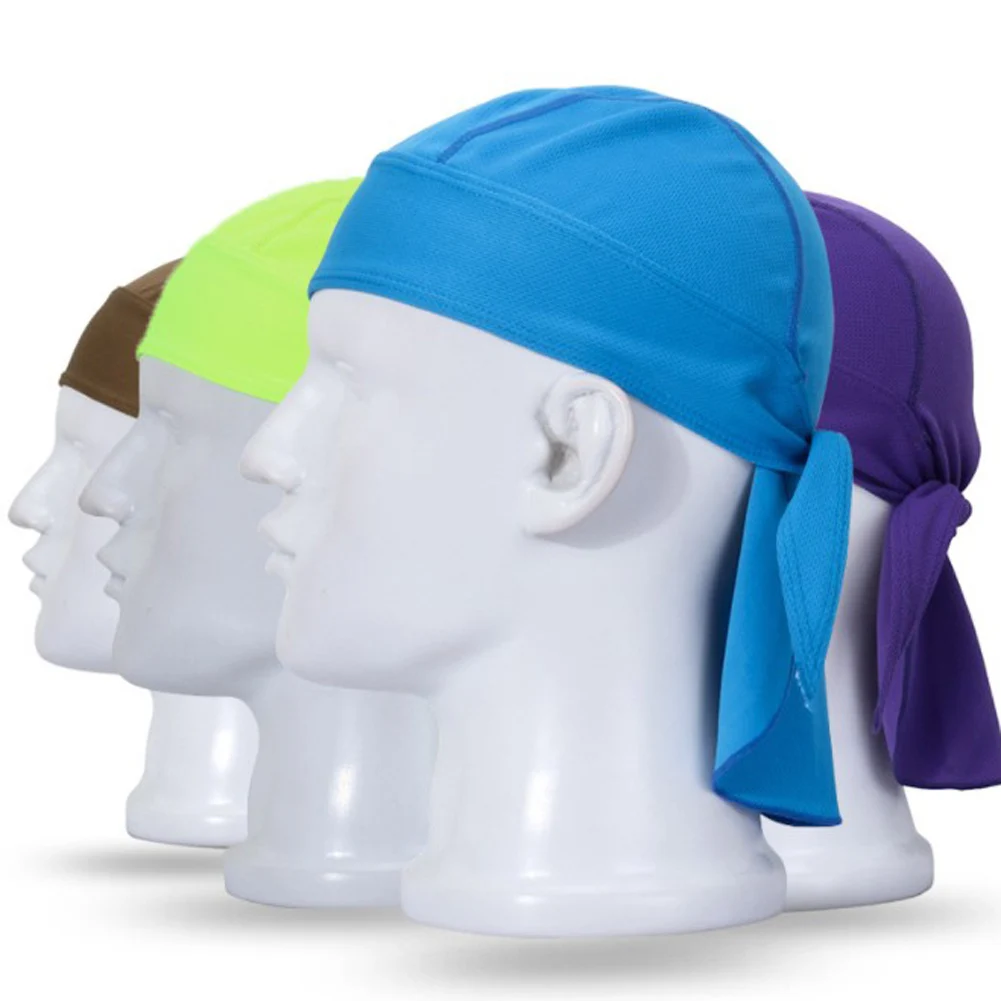 

fashion man Pirate Hat Cycling Skull Cap Hood Headband Quick Dry Pure Head Scarf Summer Men Running Riding Bandana Headscarf