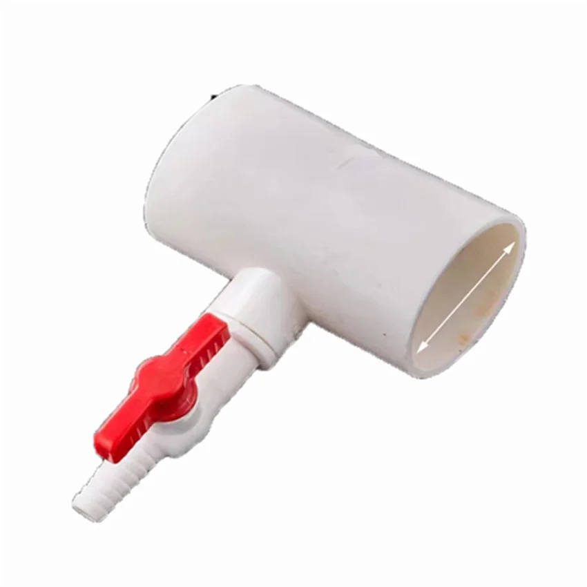 

T50-10mm Fish farming Aeration tube PVC tube connection