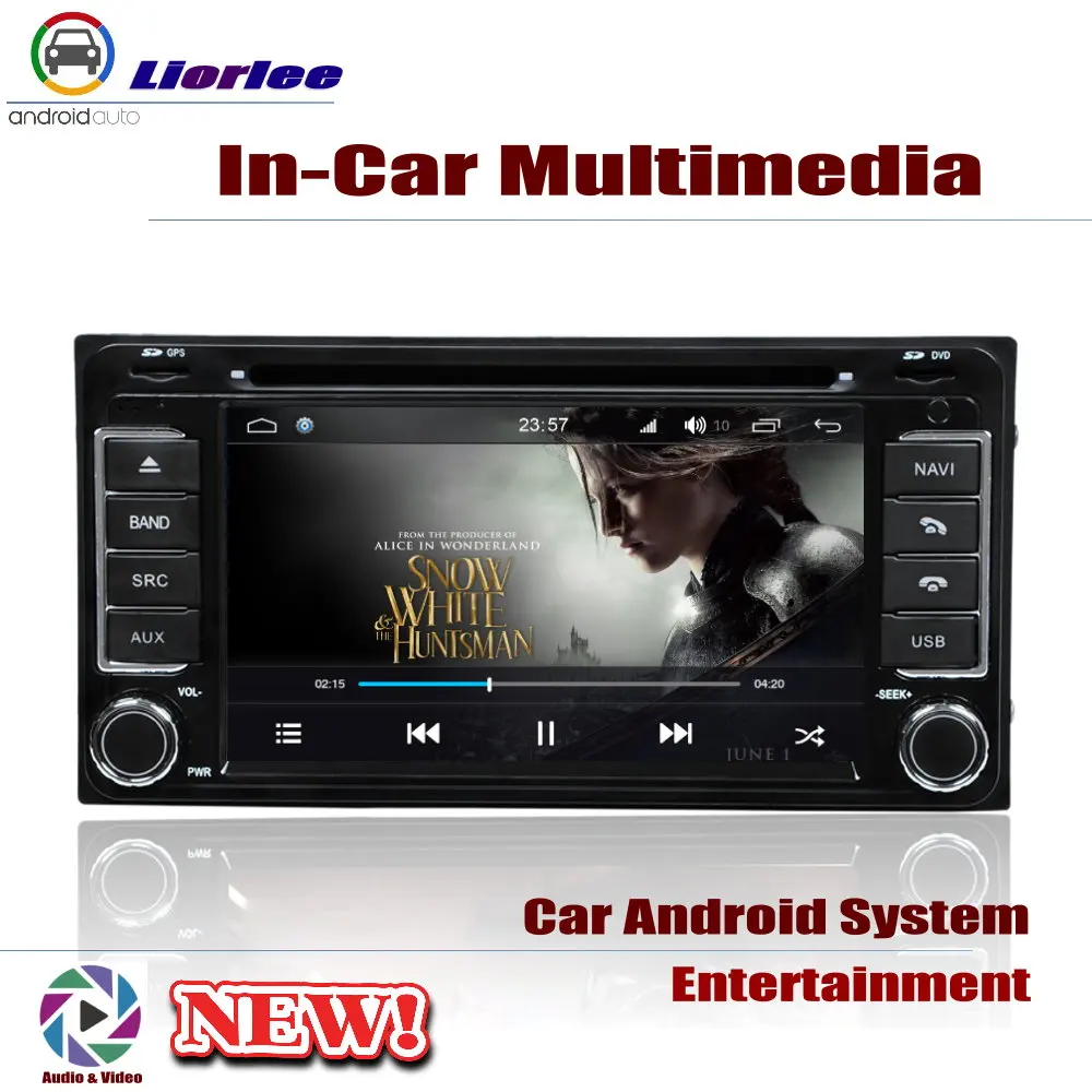 Для Toyota Alphard (AH10) 2002 2008 автомобильный Android плеер DVD GPS навигационная система HD экран