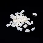 50 шт. = 1 пакет стоматологические ультратонкие передние временные коронки для отбеливания зубов фарфоровые медицинские виниры из смолы для ухода за зубами