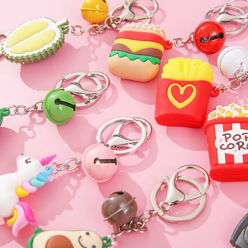 Держатель для ключей с радужным единорогом мужчин и женщин Сумка украшением