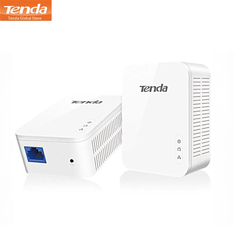1 пара Tenda PH3 PH15 1000 Мбит/с powerline сетевой адаптер, AV1000 Ethernet ПЛК адаптер переменного тока, высокая совместимость с IPTV, Homeplug AV2
