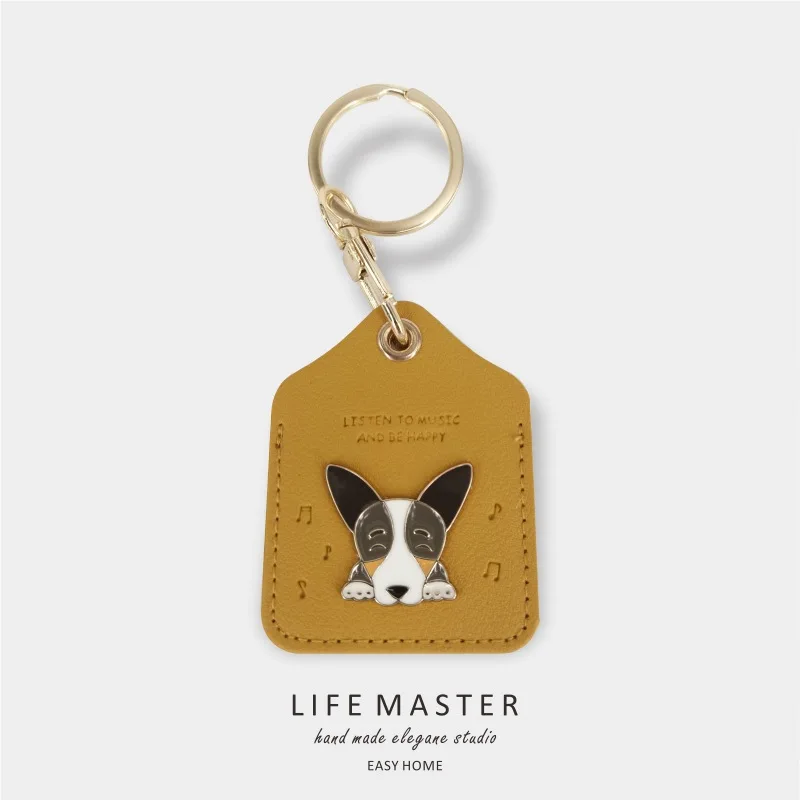 Новинка 2021 модный многофункциональный брелок для ключей с милой собакой кошелек