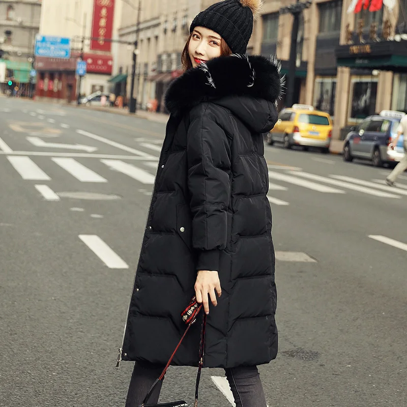 Модная зимняя куртка на утином пуху женская шуба из натурального меха с меховым