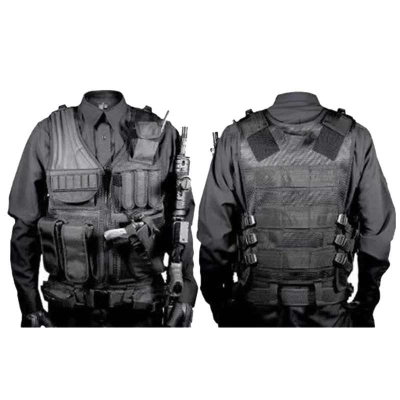 

2021 Tactical Equipment Military Molle Vest Hunting Armor Vest Army Gear Airsoft Paintball Combat Protective Vest For CS Wargame