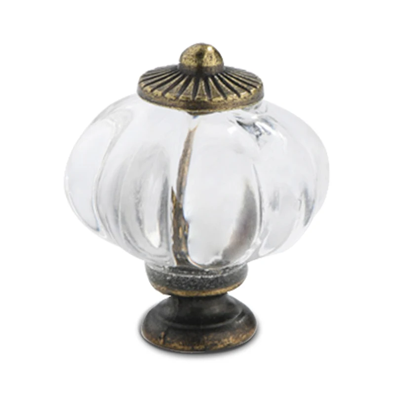 

Retro Style Diamond Shape Design Crystal Glass Knobs Cupboard Drawer Pull Kitchen Cabinet Door Wardrobe Handles Hardware