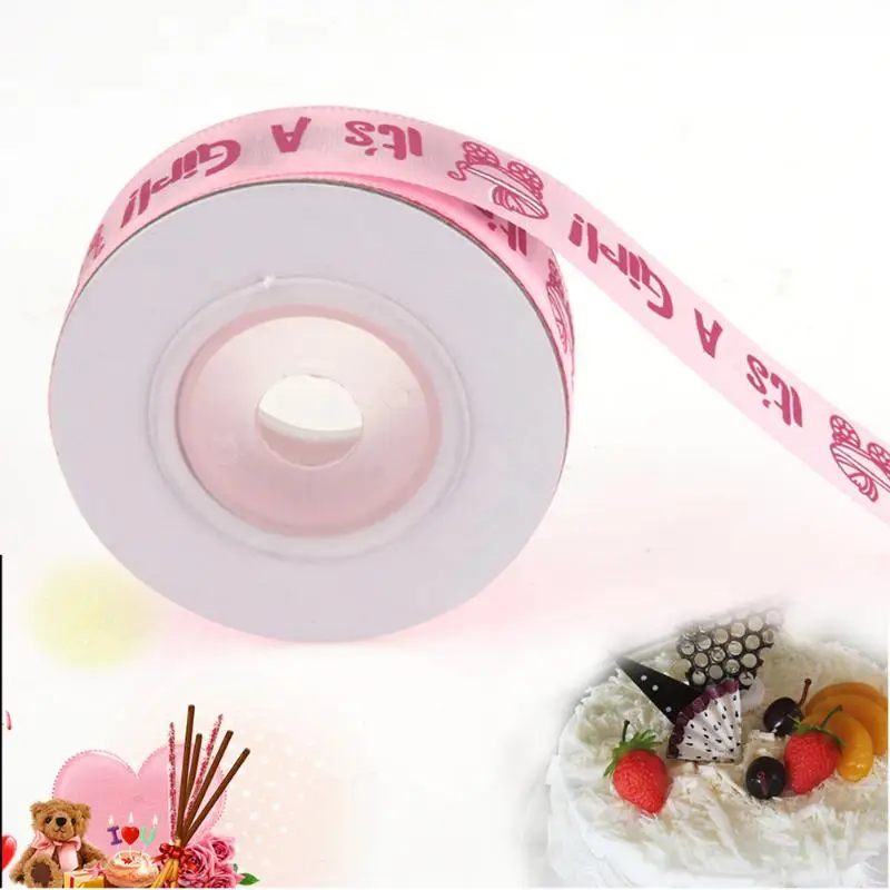 10 ярдов/рулон милые атласные ленты для мальчиков и девочек детей праздничные