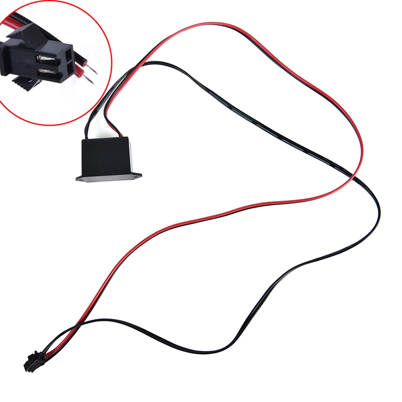 

12V Neon EL Wire Power Driver Controller Car interior light bar controller Glow Cable Strip Light Inverter Adapter