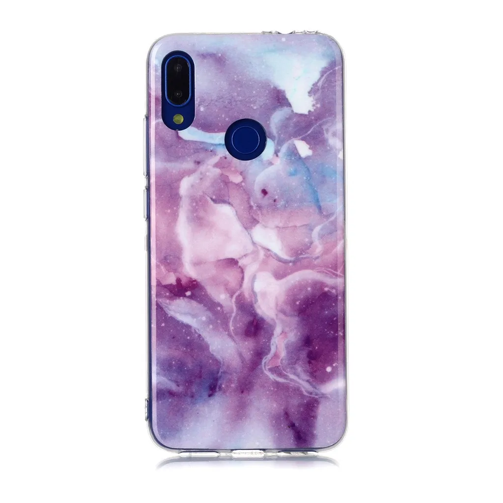 Чехол для Redmi Note 7 6 3 дюйма силиконовая задняя крышка прозрачный мягкий ТПУ
