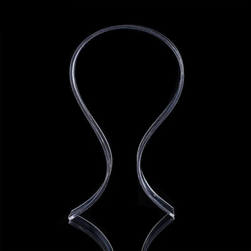 

Acrylic Headphone Headset Display Stand Rack Hanger Holder Clear desk S