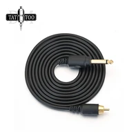 fireproof silicone rca power cord high quality 2m soft tattoo cable tattoo clip cord for tattoo machine
