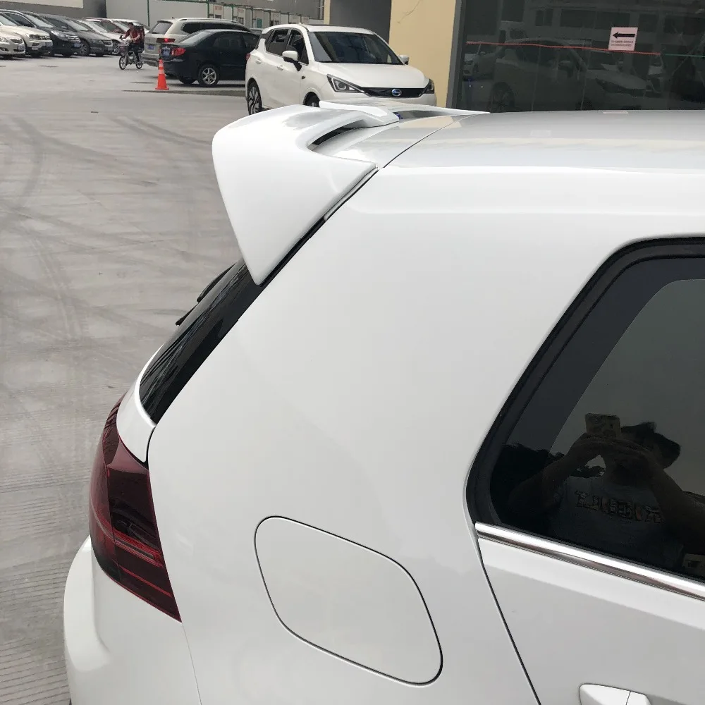 Спойлер для Volkswagen GOLF 7 MK7 2014 2018 mk7.5 golf G ti gtd R АБС пластик заднее крыло автомобиля