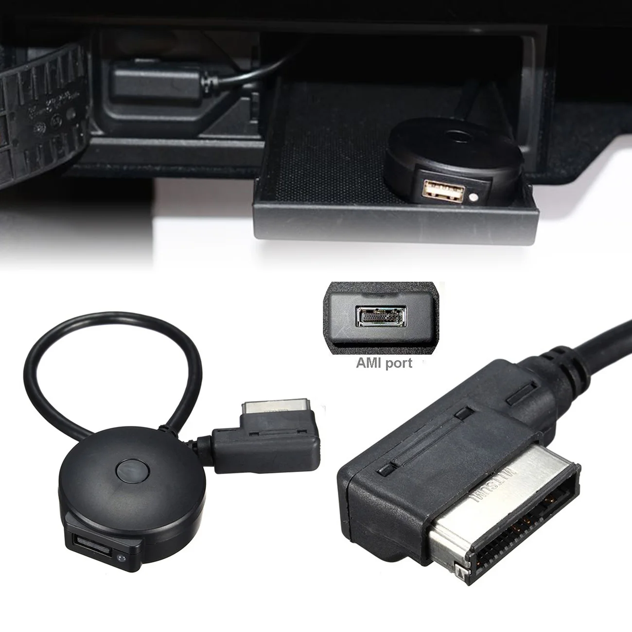 Подходит для Audi m3g Mi Bluetooth аудио кабель подходит Q5 A5 A7 S5 Q7 A6L A8L A4L + USB