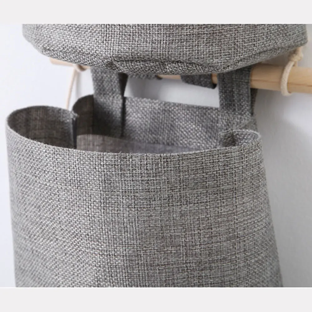 

Wall Door Hanging Wardrobe Storage Bag Stackable Organizer Flower Pot Sundries Container Magazine Pockets Bedroom Supplie