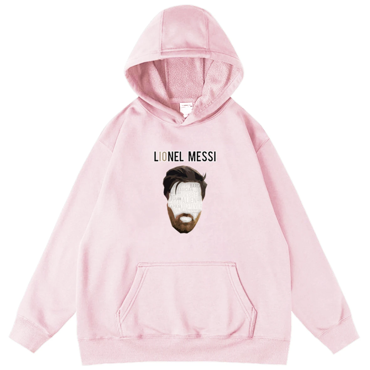 

Popular Messi Print Cool Sportswear Loose Hoodie Autumn 2021 Boy Girl Long Sleeve Hooded Sweatshirt Children Clothes Hoodies