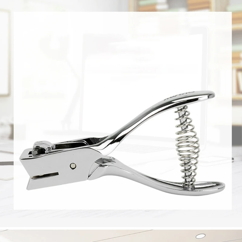 Металлические одиночные овальные дыроколы ручной бумажный Дырокол резные