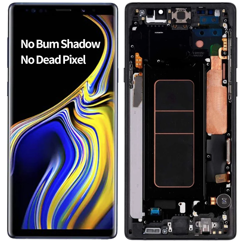 ЖК-дисплей Amoled 6 4 дюйма для Samsung Galaxy Note 9 N960 сенсорный экран с дигитайзером в сборе