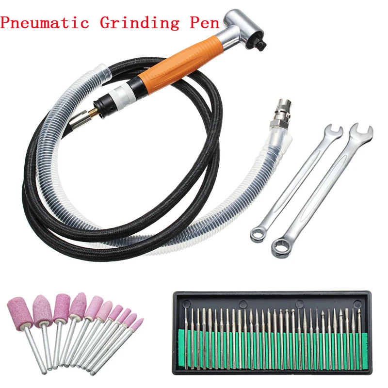 

1Set Angle Air Die Grinder Pneumatic Micro Grinder Grinding Polisher Tool Set Cutting Abrasive Pneumatic Tools 3mm 90 Degree