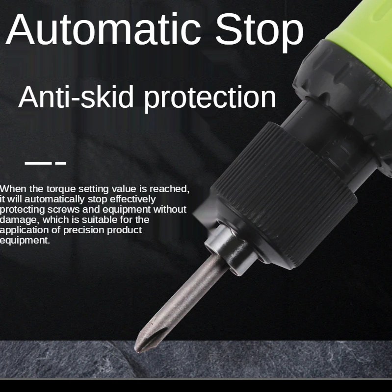 

220V Electric screwdriver electric driver with power supply speed regulation torque adjustment
