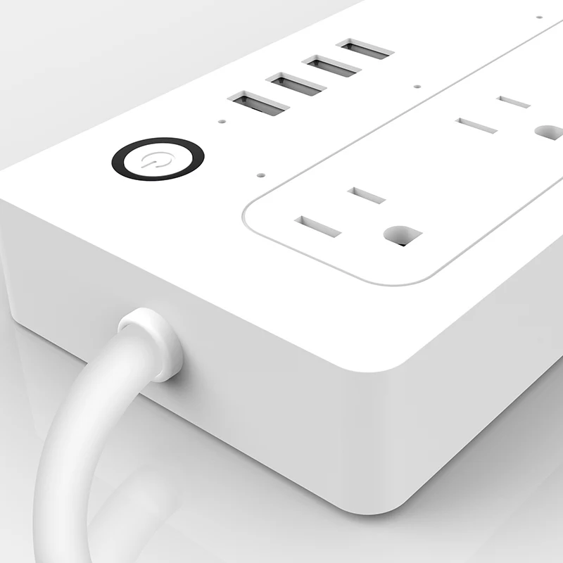 Wi-Fi Smart USB 3.1A быстрое зарядное устройство Тип b электрический удлинитель розетка