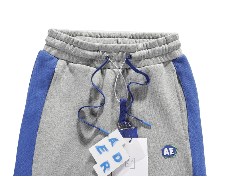 

Autumn New ADER ERROR Stitching Sweatpants Men Women High Quality Drawstring Trousers Adererror Fashion Casual Jogging Pants