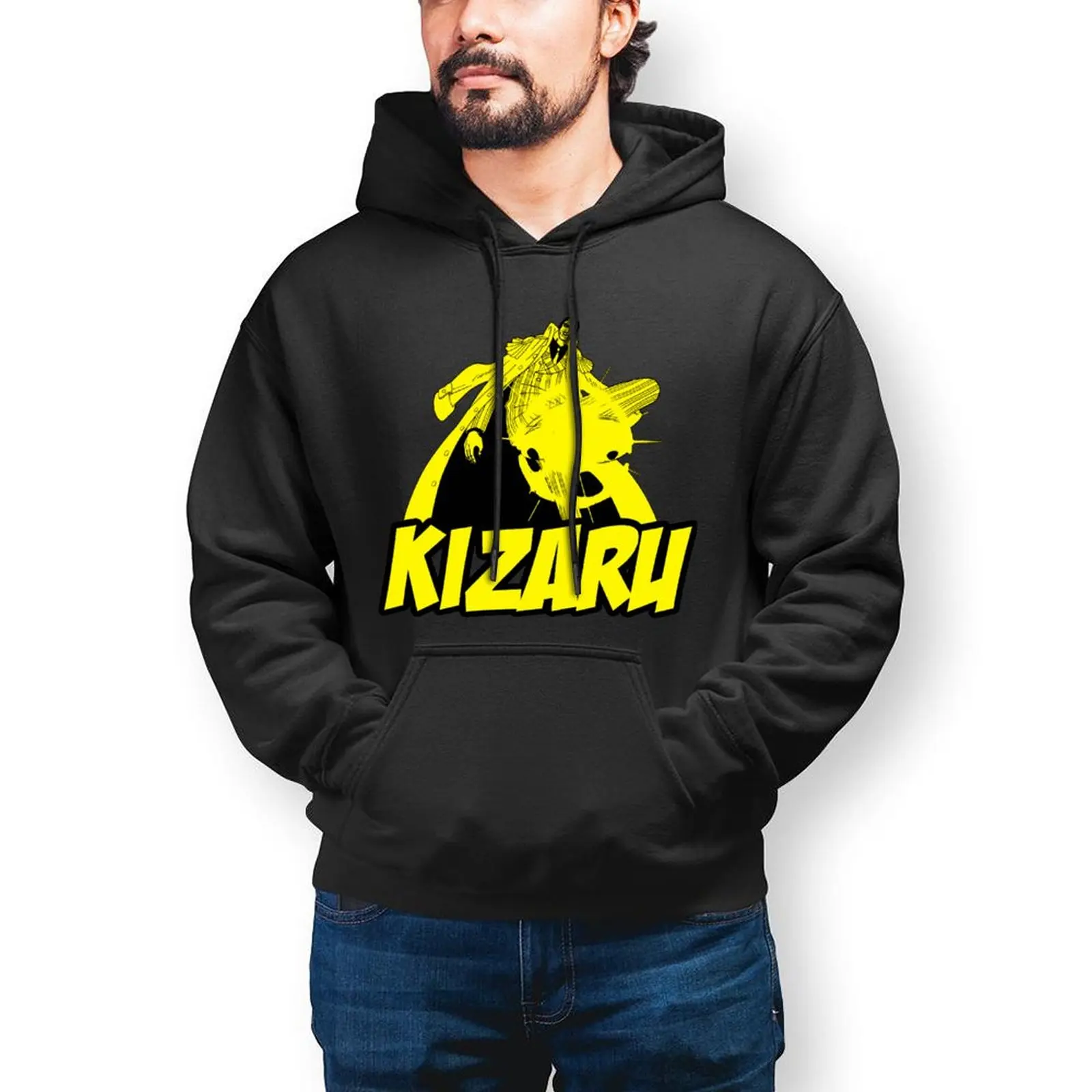 

Мужская хлопковая толстовка с капюшоном и длинным рукавом