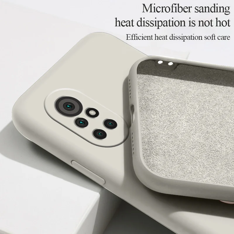 

Real Boy Case For Huawei Nova8 8Pro 8SE Nova 7 7Pro 7SE 6 6se 5 5Pro 5Z 5I 5Ipro 5T 4 4E Liquid Silicone Cover