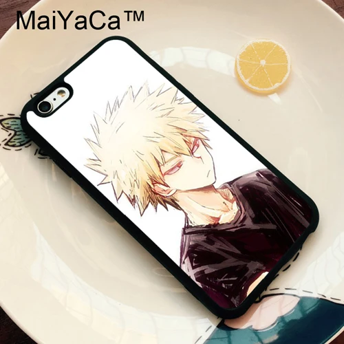 4511 MaiYaCa Boku no Hero academic Katsuki Bakugou ТПУ чехол для телефона для iPhone 11 Pro MAX X XR XS MAX 6 6s 7 8 Plus 5S задняя крышка чехол - Цвет: 4511