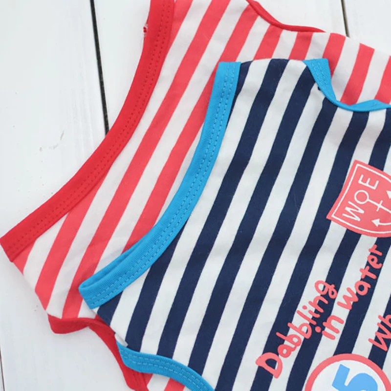 

2021 new Dog clothes for small dogs Clothing cats chihuahua french bulldog T-shirt supplies Puppy summer Striped vest cute water